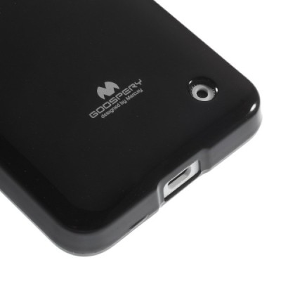 Nokia Lumia 630 (635) Mercury melns cieta silikona (TPU) apvalks / vacins.lv