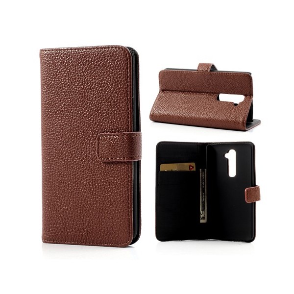 „Lychee“ atvēramais futrālis - brūns (G2)