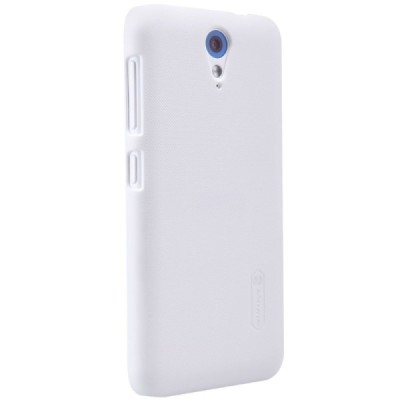 HTC Desire 620 Nillkin Frosted Shield balts plastmasas apvalks + ekrāna aizsargplēve / Vacins.lv