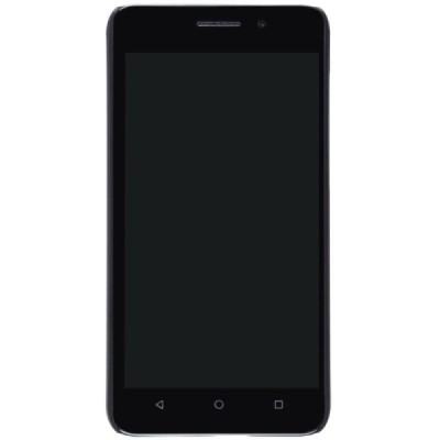 Huawei Honor 4X Nillkin Frosted Shield melns plastmasas apvalks + ekrāna aizsargplēve / Vacins.lv