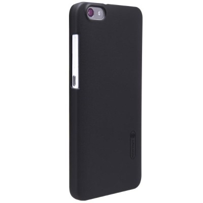 Huawei Honor 4X Nillkin Frosted Shield melns plastmasas apvalks + ekrāna aizsargplēve / Vacins.lv