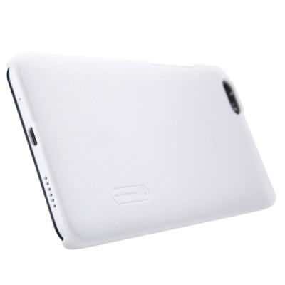 Huawei Honor 4X Nillkin Frosted Shield balts plastmasas apvalks + ekrāna aizsargplēve / Vacins.lv