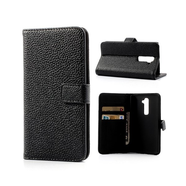 „Lychee“ atvēramais futrālis - melns (G2)