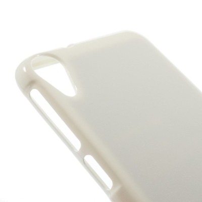 HTC Desire 820 Mercury balts cieta silikona (TPU) apvalks / vacins.lv