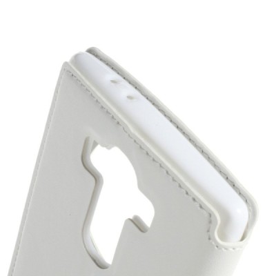 Roar Noble atverčiamas LG G4 H815 baltas odinis dėklas / Priedai.lt