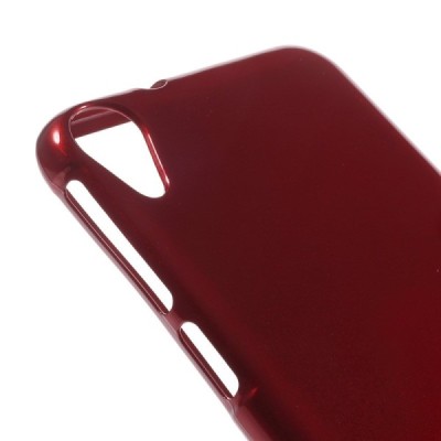 HTC Desire 820 Mercury sarkans cieta silikona (TPU) apvalks / vacins.lv