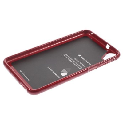 HTC Desire 820 Mercury sarkans cieta silikona (TPU) apvalks / vacins.lv