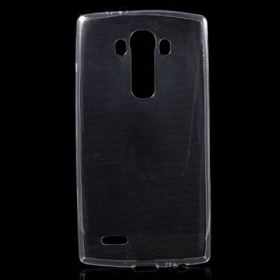 LG G4 (H815, H810) dzidrs (caurspīdīgs) cieta silikona TPU pasaulē planākais apvalks / Vacins.lv