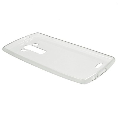 LG G4 (H815, H810) dzidrs (caurspīdīgs) cieta silikona TPU pasaulē planākais pelēks apvalks / Vacins.lv