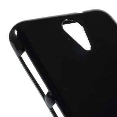 HTC Desire 620 juodas Mercury kieto silikono (TPU) dėklas / Priedai.lt