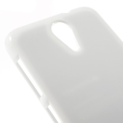 HTC Desire 620 baltas Mercury kieto silikono (TPU) dėklas / Priedai.lt