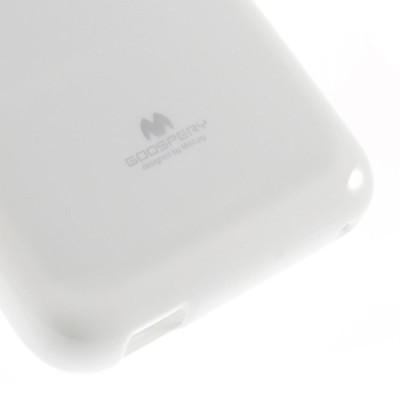 HTC Desire 620 baltas Mercury kieto silikono (TPU) dėklas / Priedai.lt