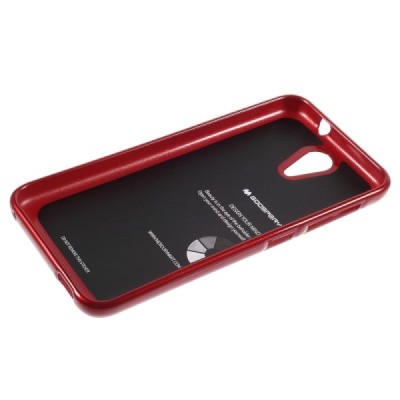 HTC Desire 620 raudonas Mercury kieto silikono (TPU) dėklas / Priedai.lt