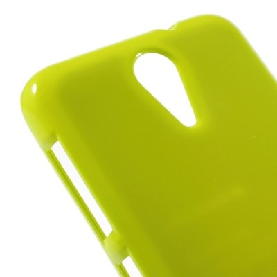 HTC Desire 620 Mercury zaļš cieta silikona (TPU) apvalks / Vacins.lv