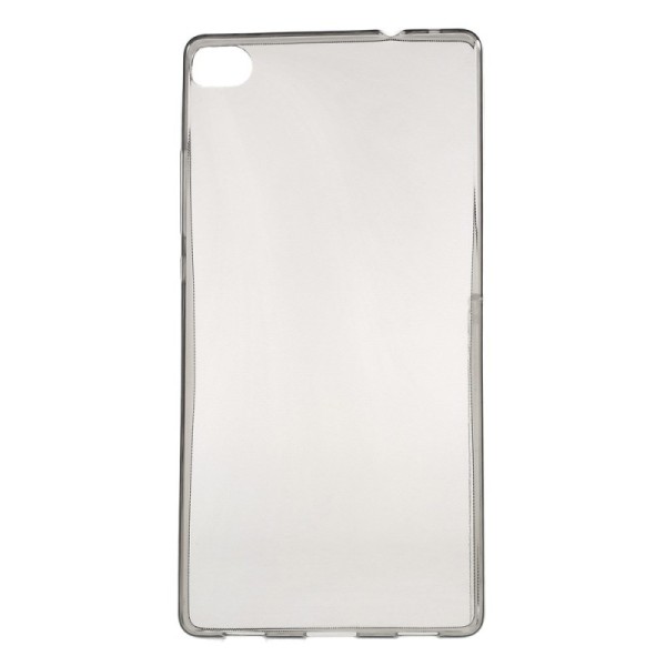 Ploniausias TPU skaidrus dėklas - pilkas (P8)