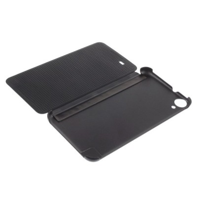 HTC Desire 820 Smart Dot View atvērams melns maciņš / Vacins.lv