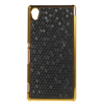 Sony Xperia M4 Aqua melns elegants porains apvalks / vacins.lv