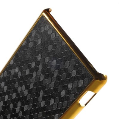 Sony Xperia M4 Aqua melns elegants porains apvalks / vacins.lv