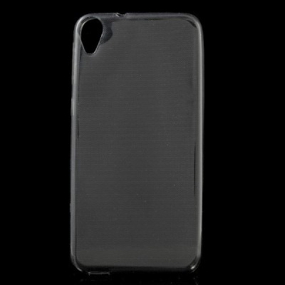 HTC Desire 820 dzidrs (caurspīdīgs) cieta silikona TPU pasaulē planākais pelēks apvalks / Vacins.lv