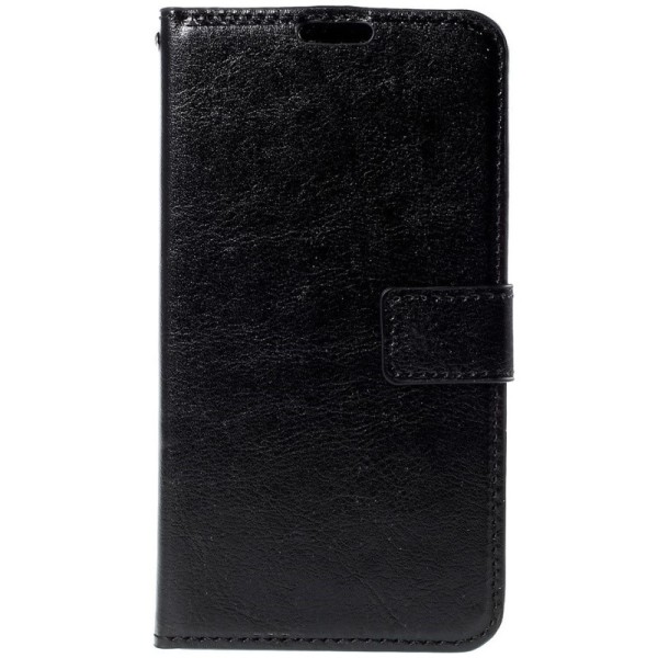 Atvēramais maciņš - melns (Lumia 640)