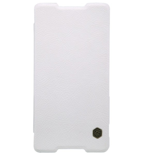 „Nillkin“ Qin atverčiamas dėklas - baltas (Xperia Z3+)