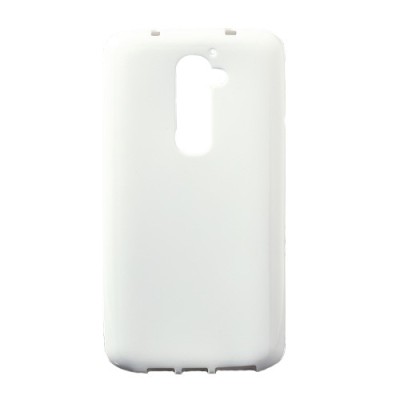 LG G2 Jelly Case balts cieta silikona (TPU) futrālis / Vacins.lv