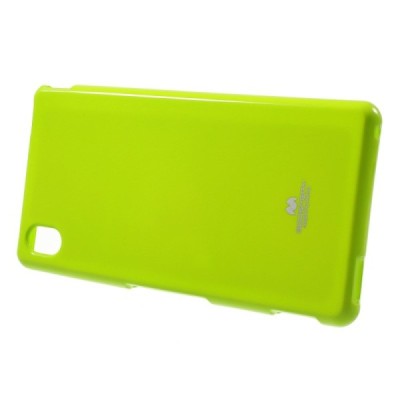 Sony Xperia M4 Aqua žalias Mercury kieto silikono (TPU) dėklas / Priedai.lt