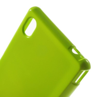 Sony Xperia M4 Aqua žalias Mercury kieto silikono (TPU) dėklas / Priedai.lt