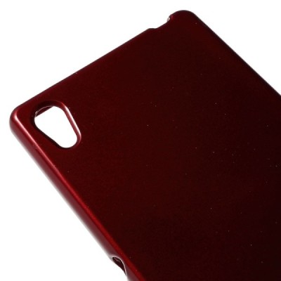 Sony Xperia Z3+ Pluss Mercury sarkans cieta silikona (TPU) apvalks / vacins.lv