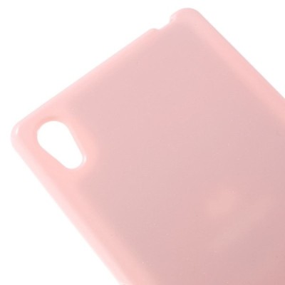 Sony Xperia Z3+ Pluss Mercury gaiši rozs cieta silikona (TPU) apvalks / vacins.lv