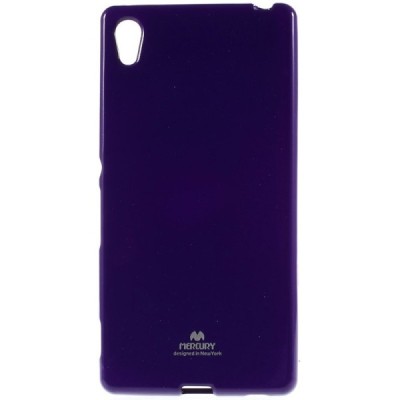Sony Xperia Z3+ Plius violetinis Mercury kieto silikono (TPU) dėklas / Priedai.lt