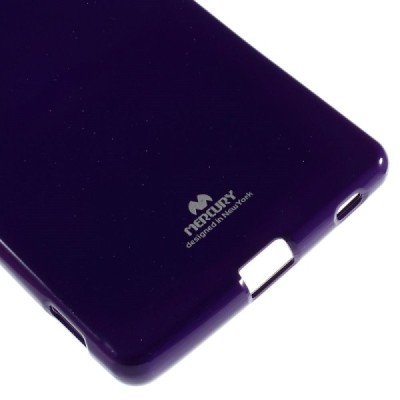 Sony Xperia Z3+ Plius violetinis Mercury kieto silikono (TPU) dėklas / Priedai.lt