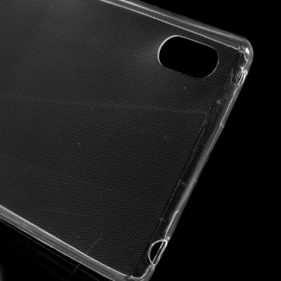 Sony Xperia Z3+ Plius skaidrus (permatomas) kieto silikono TPU ploniausias pasaulyje bespalvis dėklas / Priedai.lt