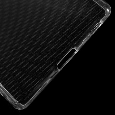 Sony Xperia Z3+ Plius skaidrus (permatomas) kieto silikono TPU ploniausias pasaulyje bespalvis dėklas / Priedai.lt