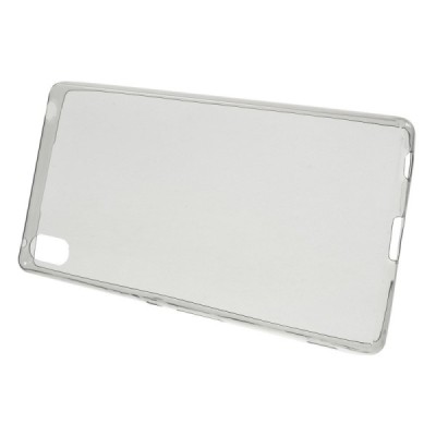 Sony Xperia Z3+ Pluss dzidrs (caurspīdīgs) cieta silikona TPU pasaulē planākais pelēks apvalks / Vacins.lv