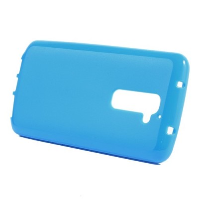 LG G2 Jelly Case zils cieta silikona (TPU) futrālis / Vacins.lv