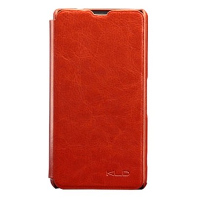 Sony Xperia Z1 Compact „Kalaideng“ Enland ādas atvēramais brūns maciņš / Vacins.lv