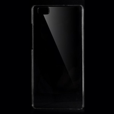 Huawei P8 Lite plastikinis skaidrus (permatomas) dėklas - nugarėlė / Priedai.lt