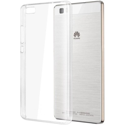 Huawei P8 Lite plastmasas dzidrs (caurspīdīgs) apvalks / Vacins.lv
