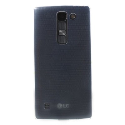 LG Spirit 4G LTE dzidrs (caurspīdīgs) cieta silikona TPU pasaulē planākais apvalks / Vacins.lv