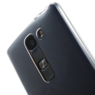 LG Spirit 4G LTE dzidrs (caurspīdīgs) cieta silikona TPU pasaulē planākais apvalks / Vacins.lv