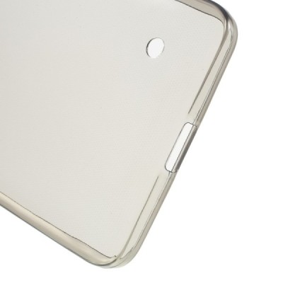 Microsoft Lumia 640 dzidrs (caurspīdīgs) cieta silikona TPU pasaulē planākais pelēks apvalks / Vacins.lv