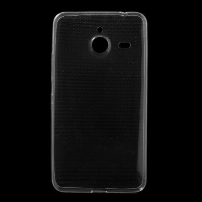 Microsoft Lumia 640 XL dzidrs (caurspīdīgs) cieta silikona TPU pasaulē planākais apvalks / Vacins.lv