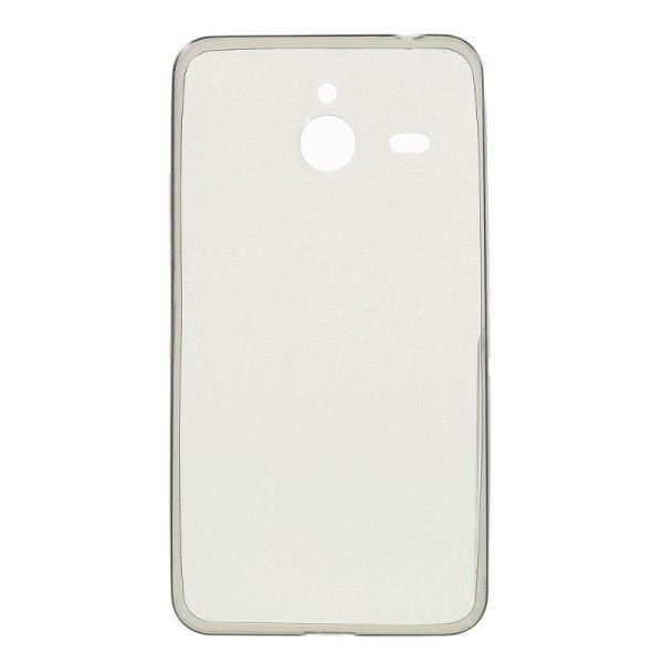 Planākais TPU dzidrs apvalks - pelēks (Lumia 640 XL)