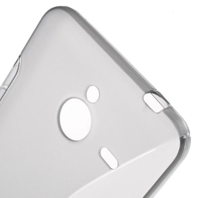 Microsoft Lumia 640 XL dzidrs un matēts cieta silikona (TPU) apvalks / Vacins.lv