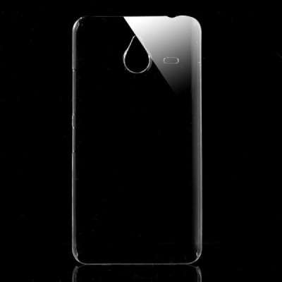 Microsoft Lumia 640 XL plastikinis skaidrus (permatomas) dėklas - nugarėlė / Priedai.lt