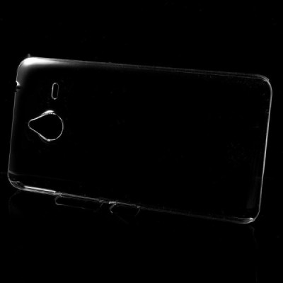 Microsoft Lumia 640 XL plastikinis skaidrus (permatomas) dėklas - nugarėlė / Priedai.lt