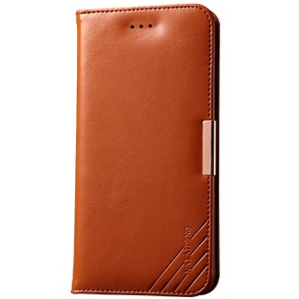 „Kalaideng“ Royale atverčiamas dėklas - rudas (iPhone 6 Plus / 6s Plus)