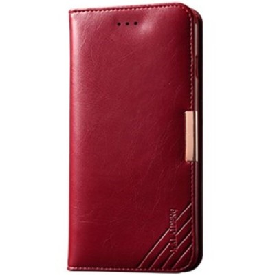 „Kalaideng“ Royale atverčiamas raudonas odinis Apple iPhone 6 Plus (6s Plus) dėklas / Priedai.lt