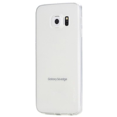 Samsung Galaxy S6 Edge (G925) ROCK Ultra Thin Slim Jacket TPU dzidrs (caurspīdīgs) silikona planākais apvalks / Vacins.lv